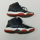 2012 AIR JORDAN XI 11 RETRO GS BRED BLACK RED Shoes CONCORD 378038-010 6.5Y W8