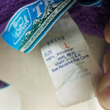 Woolrich Teton Pullover 1/4 Zip Up Fleece Jacket Womens L Purple Turquoise USA