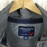 American Eagle Fleece 1/4 Zip Pullover Sweater Jacket Mens XL Sweatshirt Henly