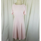 Ann Taylor Factory Fit & Flare Pale Pink Chiffon Twirl Dress Womens 8 NWT $110