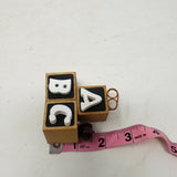 ABC Teacher School Shadow Box Miniatures Diorama Doll House Curio Display Piece