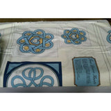 1994 True Lovers Knots EZ Intl Fabric Panel Susan Mckelvey Quilt Medallions