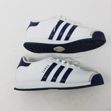 ADIDAS Samoa Lea J G20686 Boys Girls sz 4 White/Black Originals Leather Classics
