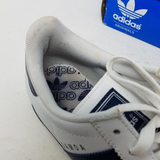 ADIDAS Samoa Lea J G20686 Boys Girls sz 4 White/Black Originals Leather Classics
