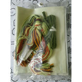 70's Sultana Wise One Owl 13" Decorative Pillow Kit Wool Crewel Yarn Fabric USA