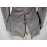 Anne Turtaut Matti Mamane Helsinki Checks Tencel Silk Jacket Blazer Womens M