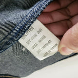 Karl Kani KK2 Jewels Denim Blue Jean Trucker Jacket Womens M Hip Hop Streetwear