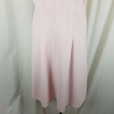 Ann Taylor Factory Fit & Flare Pale Pink Chiffon Twirl Dress Womens 8 NWT $110