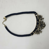 Ann Taylor Loft Paste Faux Diamond Statement Necklace Contemporary Bib Choker