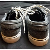 Zoom Nike SB Stefan Janoski Canvas Skate Shoes Mens 7.5 Black Gum 615957-003