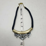Ann Taylor Loft Paste Faux Diamond Statement Necklace Contemporary Bib Choker