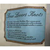 1994 True Lovers Knots EZ Intl Fabric Panel Susan Mckelvey Quilt Medallions