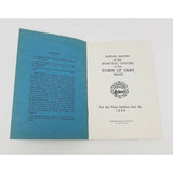 Annual Report Town Municipal Officers of Gray Maine 1960 Cumberland County