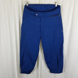 Vtg LL Bean Blue Cotton Winter Outdoor Ski Snow Knickers Cropped Pants Mens 36