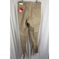 US Navy Creighton Military Uniform Khaki Pants Trousers Mens 38R Unfinished 80s