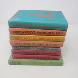 Vintage Uncle Wiggily lot of 9 Books Hardcover Wiggily's Adventures Travels 1930