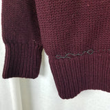 Vintage Class of 1943 Boston College BC Horace Partridge Knit Sweater Athletic Mens S M