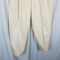 Vintage Dockers Buckle Pleated Tapered High Waist Pants Slacks Womens 8 80s 90s