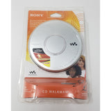 Sony CD Walkman D-EJ011 Silver Portable CD-R Player 2007 Brand New Sealed