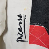 Vintage Pablo Picasso Jacqueline Roque Portrait Crewneck Sweatshirt Mens S 1988