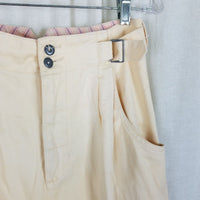 Vintage Dockers Buckle Pleated Tapered High Waist Pants Slacks Womens 8 80s 90s