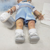 2001 Kewpie Blue Happy Birthday Boy Doll Effenbee 12" COA Jesco Rose O'Neill QVC