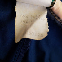 Vtg LL Bean Blue Cotton Winter Outdoor Ski Snow Knickers Cropped Pants Mens 36