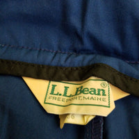Vtg LL Bean Blue Cotton Winter Outdoor Ski Snow Knickers Cropped Pants Mens 36