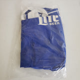 Vintage Matching Miller Lite Beer Nylon Ski Bag And Boot Gear Bag Cobalt NOS