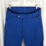 Vtg LL Bean Blue Cotton Winter Outdoor Ski Snow Knickers Cropped Pants Mens 36