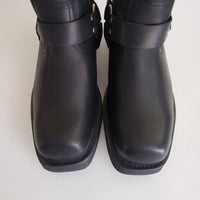 Harley Davidson Cambrelle Mega Harness Hi Biker Boots Square Toe Mens 10.5 91345