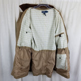 VTG Polo Ralph Lauren Sportsman Barn Jacket Chore Trench Coat Hunting Mens Large