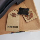 Harley Davidson Cambrelle Mega Harness Hi Biker Boots Square Toe Mens 10.5 91345