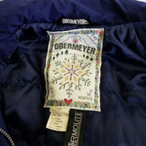 Vintage Obermeyer Erika Ski Winter Parka Jacket Womens 4 Retro 90s Embroidered