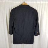 Structure Le Collezioni Wool Cashmere Sport Coat Blazer Jacket S Italy Charcoal