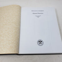 Princeton University Alumni Directory 1992 Book Twenty Eighth Edition HC Student