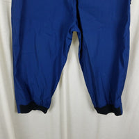 Vtg LL Bean Blue Cotton Winter Outdoor Ski Snow Knickers Cropped Pants Mens 36