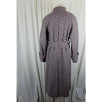 VTG Cedarhurst Classics Herringbone Winter Wool Fitted Peacoat Coat Womens XS S