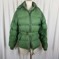 Vintage Frostline Kit Hooded Goose Down Quilted Puffer Parka Jacket Womens S