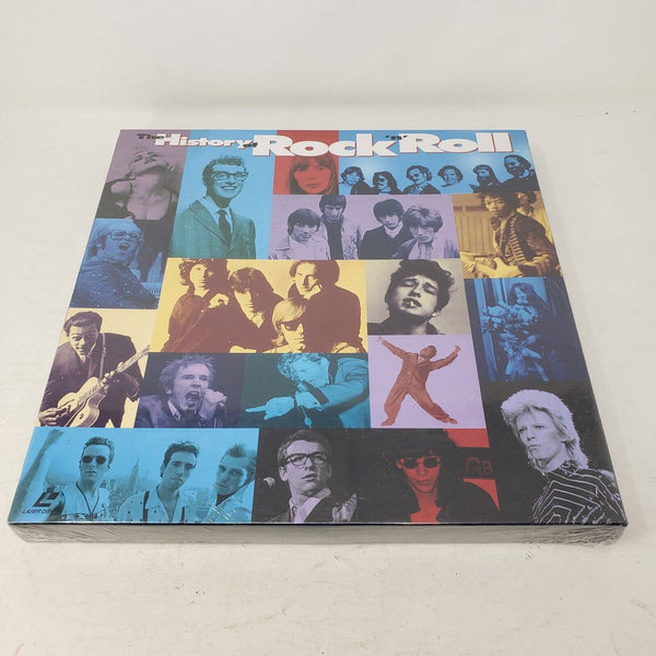 The History of Rock & Roll Laser Disc Brand New Factory Sealed 1995 Time Life