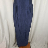 Watters & Watters Vintage Taffeta Formal Prom Maxi Dress Womens 12 Cold Shoulder