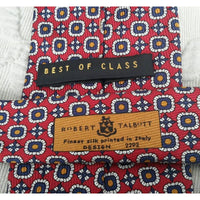 Vintage Robert Talbott Best of Class Italian Printed Silk Neckties 4x60 2292/2298 Lot of 2