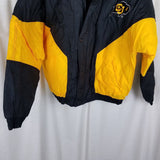 Vtg Logo 7 Colorado CU Buffaloes Puffer Parka Jacket Mens sz L NCAA Football 90s