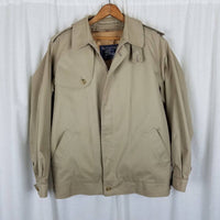 Vintage Burberrys Blanket Lined Harrington Golf Bomber Jacket Mens M Nova Check