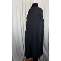 Damir Doma Belted Wrap Wool Maxi Coat Peacoat Womens 40 M Italy Avant Garde Y2K