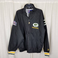 Vintage Pro Player Green Bay Packers Windbreaker Track Suit Jacket Pants Mens L