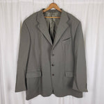 Vintage Monsieur Givenchy Wool Blazer Jacket Sportcoat Mens 48R Miltons Woven