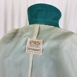 Vintage Alexander's Holland Mod MCM Peacoat Womens S Lightweight 50s Mid Century