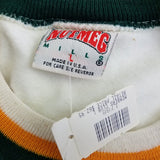 Vintage Nutmeg NFL Green Bay Packers Football Club Sweatshirt Mens L USA NOS 90s