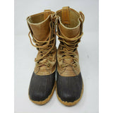 Vintage LL Bean Boots Duck Hunting Youth Kids 3 Leather Early 1950s Script Label